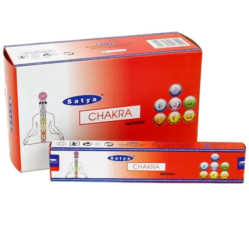 Αρωματικά Στικ Satya Nag Champa Chakra. Βάρος: 15g - mykarma.gr
