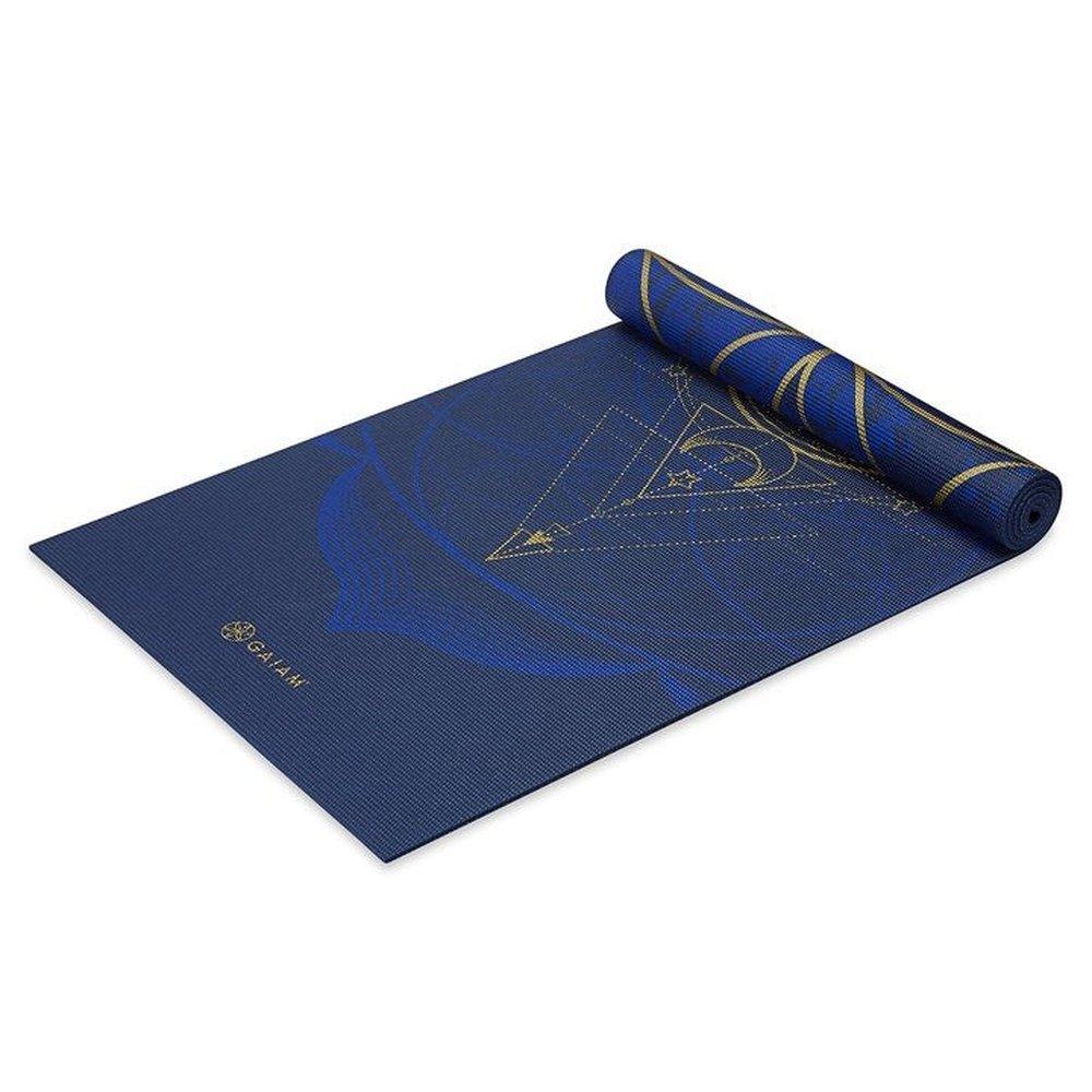 Gaiam  Reversible Στρωμα Yoga Sun & Moon- 2 Διαφορέτικα σχέδια στο ίδιο στρώμα(2 όψεις) Διαστάσεις: Μήκος: 173 εκ Πλάτος: 61 εκ Πάχος: 6 mm - mykarma.gr