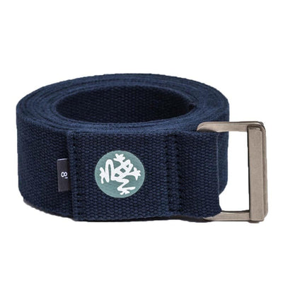 Manduka Ιμάντας - AligN Yoga Strap - Midnight 304cm x 4,5cm - mykarma.gr