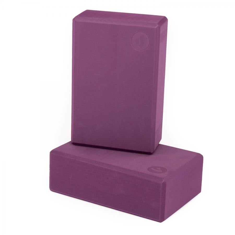 Bodhi Yoga Sets - Yoga Set Flow Purple - Στρώμα 183 x 60 cm 5 mm & 2 Block 22,8 x 15  x 7,6 cm & Ιμάντας 2,5 m x 3,8 cm - mykarma.gr