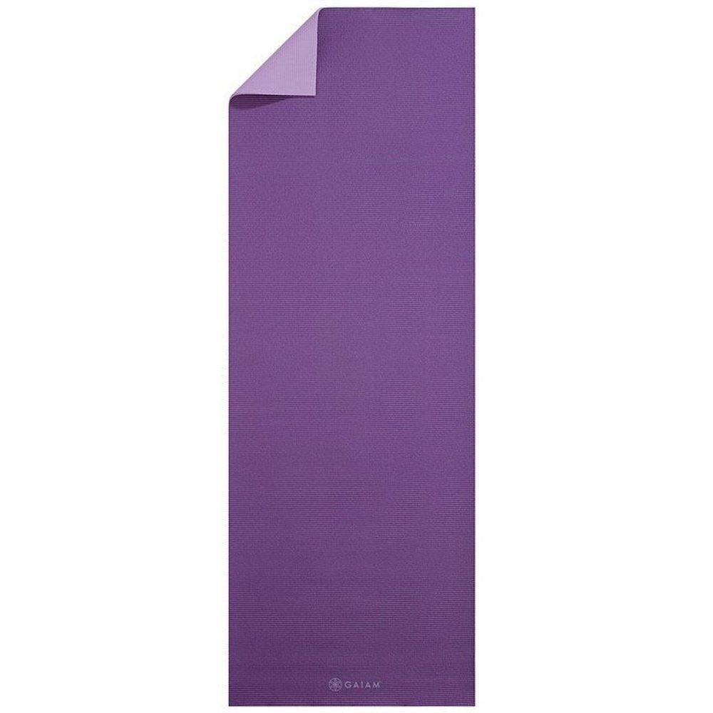 Gaiam Premium Στρωμα Yoga Purple Jam - 2 χρώματα στο ίδιο στρώμα(2 όψεις) Διαστάσεις: Μήκος: 173 εκ Πλάτος: 61 εκ Πάχος: 6 mm - mykarma.gr