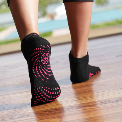 Gaiam Full Toe Grippy Socks | Αντιολισθητικές κάλτσες με κλειστά δάκτυλα. - mykarma.gr