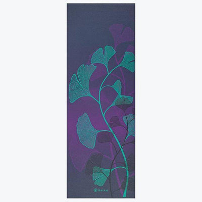 Gaiam Yoga Sets - Yoga Beginners Kit Lily Shadows - Στρώμα 173 x 61 cm 4 mm & Block Αφρού 10 x 15  x 23 cm & Ιμάντας 183 cm - mykarma.gr