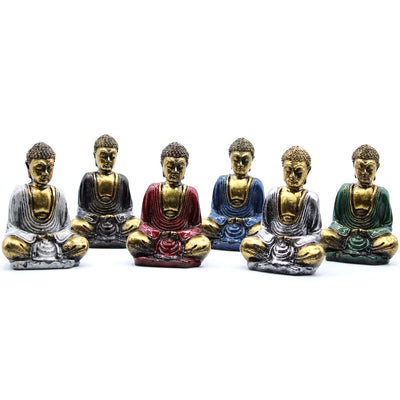 Mini  Βουδιστικό Άγαλμα . Διαστάσεις: 8x6x4 (cm) (Η συσκευασία περιέχει 1 τεμάχιο) - mykarma.gr