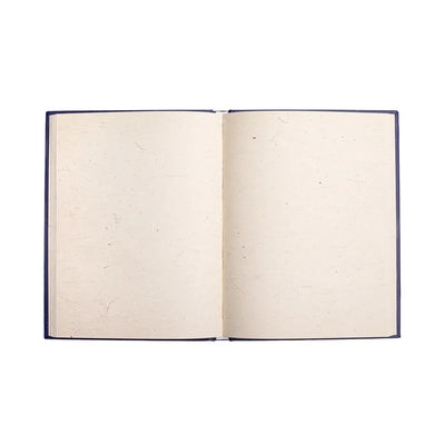 Σημειωματάριο/Notebook Moon Phases & Stars απο χαρτί - σκούρο μπλε.Μέγεθος 15 x 21 cm - mykarma.gr