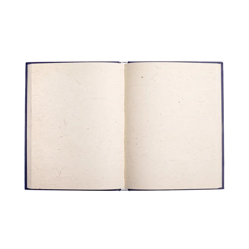 Σημειωματάριο/Notebook Moon Phases & Stars απο χαρτί - σκούρο μπλε.Μέγεθος 15 x 21 cm - mykarma.gr