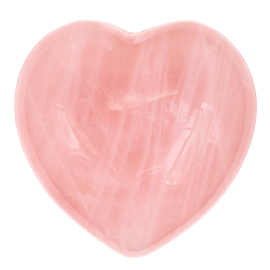 Καρδιά-Rose Quartz-Ροζ Χαλαζίας.Διαστάσεις: 4 × 4 εκ - mykarma.gr
