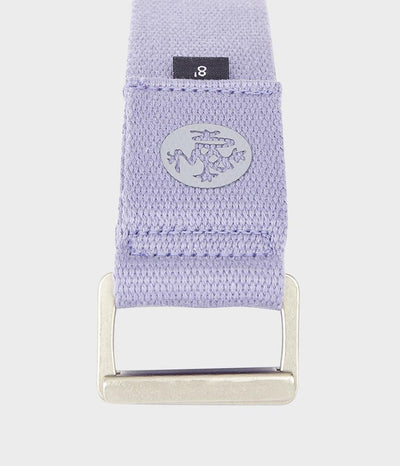 Manduka Ιμάντας - AligN Yoga Strap - Lavender  244cm x 4,5cm - mykarma.gr