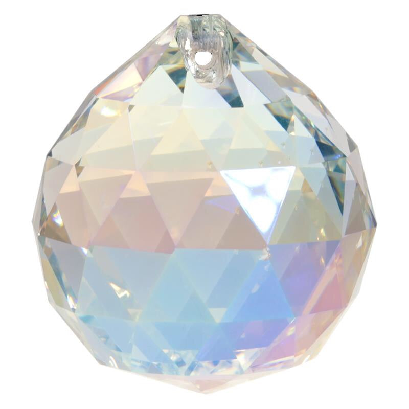 Κρύσταλλοι Feng Shui Sphere Bright -φωτεινό μαργαριτάρι ποιότητας AAA  Διαστάσεις: 4 εκ - mykarma.gr