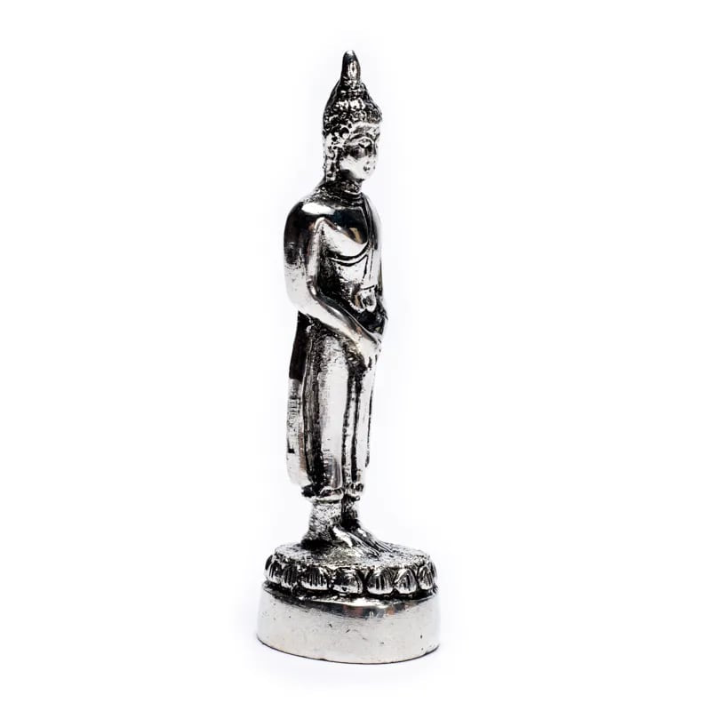 Βουδιστικό Μικρό Άγαλμα Sunday Buddha - φέρνει τύχη για όσους έχουν γεννηθεί την Κυριακή - ορείχαλκος.Διαστάσεις: 9,8  x 2,7 cm - mykarma.gr
