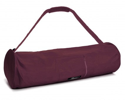 Yogistar- Τσάντα για στρώμα γιόγκα 'Basic' Zip - Extra Big - Nylon - Bordeaux - 80 cm - mykarma.gr