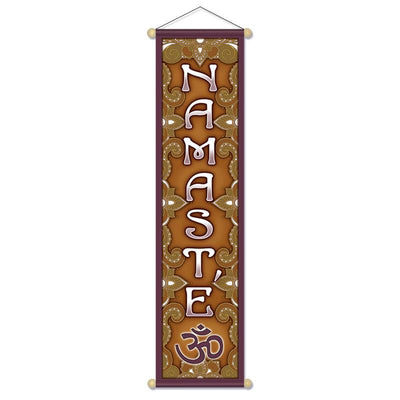 Κρεμαστά Τοίχου - Banner Namaste 15x60cm - mykarma.gr