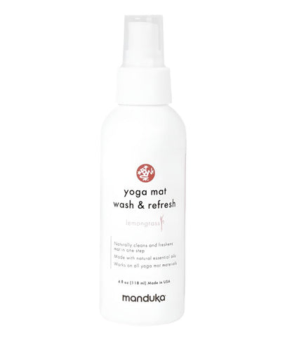 Manduka - Yoga Mat Wash & Refresh - Καθαριστικό & αντισηπτικό για στρώματα - Lemongrass  118ml - mykarma.gr