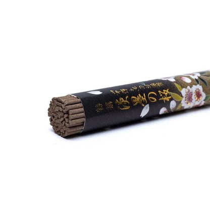 Ιαπωνικό Στικ  - Tokusen Usuzumi no Sakura -Cherry Blossom, Sandalwood & Japanese Cypress - 50 Στικ.Βάρος: 20 g. Χρόνος καύσης για κάθε Στικ 30 λεπτά. - mykarma.gr