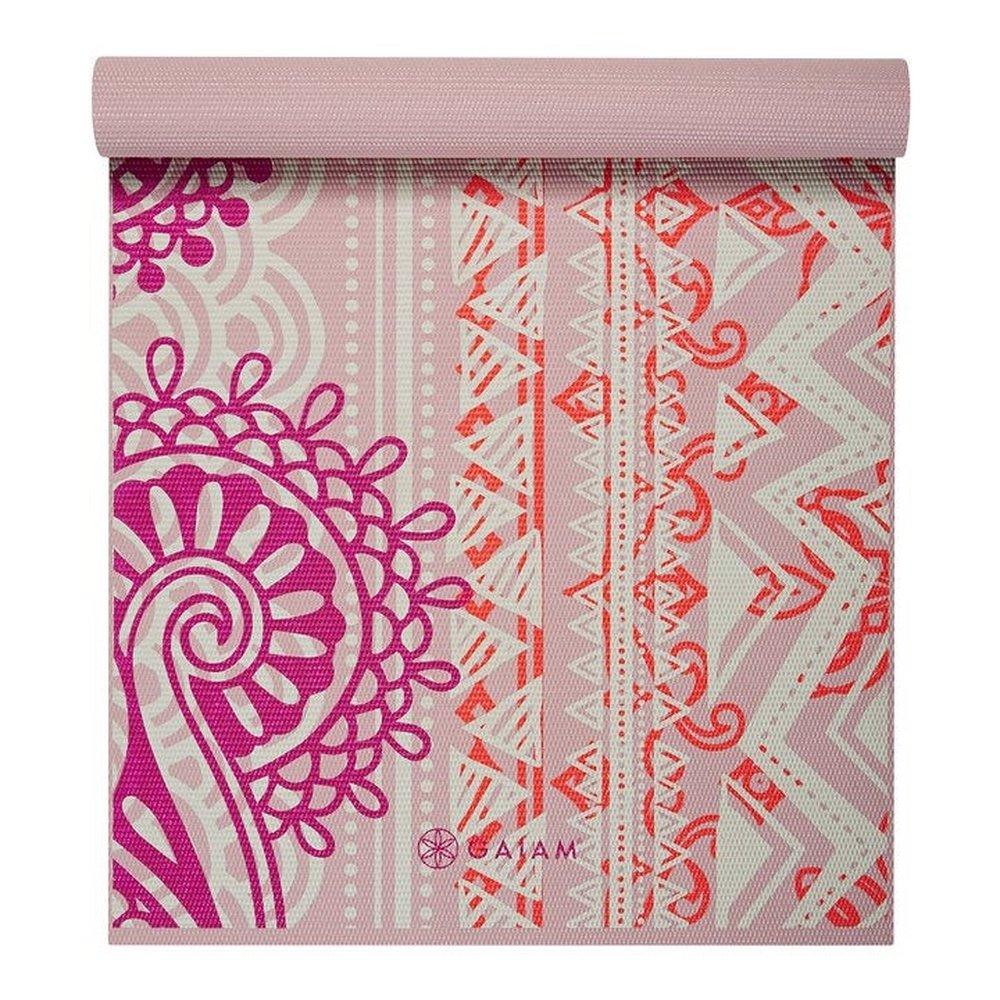 Gaiam  Στρώμα Yoga Bohemian Rose.Διαστάσεις: Μήκος: 173 εκ Πλάτος: 61 εκ Πάχος: 4 mm - mykarma.gr