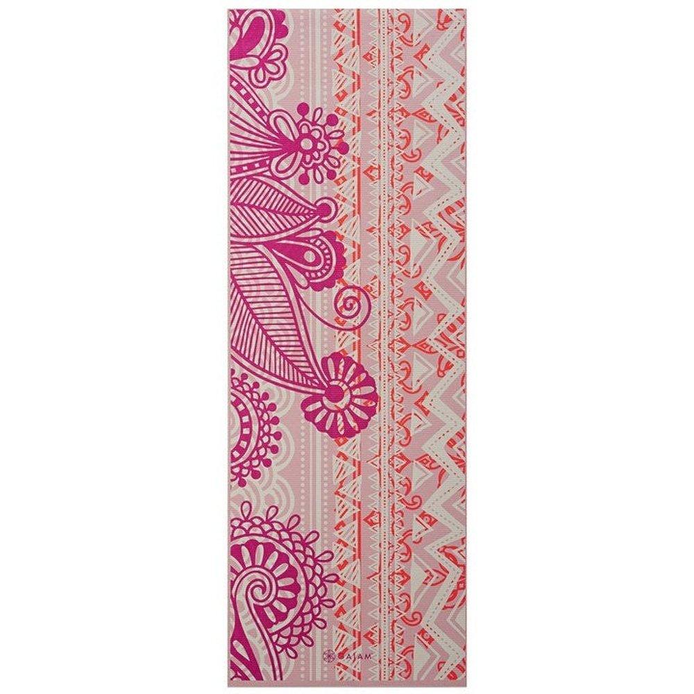 Gaiam  Στρώμα Yoga Bohemian Rose.Διαστάσεις: Μήκος: 173 εκ Πλάτος: 61 εκ Πάχος: 4 mm - mykarma.gr