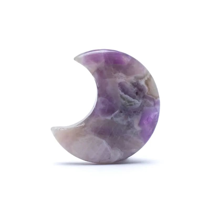 Σελήνη από Αμέθυστο (Amethyst)   4 cm - mykarma.gr