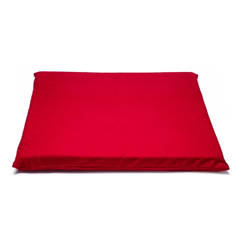 Meditation Mat Zabuton | Μαξιλάρι Διαλογισμού Zabuton 1o Chakra (γέμιση: αφρολέξ) - κόκκινο.Διαστάσεις 65 x 65 x 5 cm - mykarma.gr