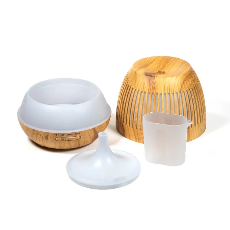 Ultrasonic aroma diffuser “Gaia”-Ηλεκτρικός διαχυτής αρώματος για Αιθέριο έλαιο . Περιεκτικότητα 400ml Μέγεθος:16,5 x 16,8 cm - mykarma.gr