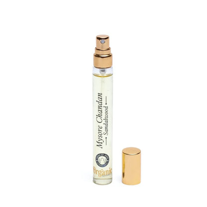 Φυσικά Αρώματα Organic Goodness σε Spray Mysore Chandan Sandalwood-Οικολογικό Φυσικό Άρωμα σε Σπρέι με Σανδαλόξυλο 12 ml | Αιθέριο Έλαιο - mykarma.gr