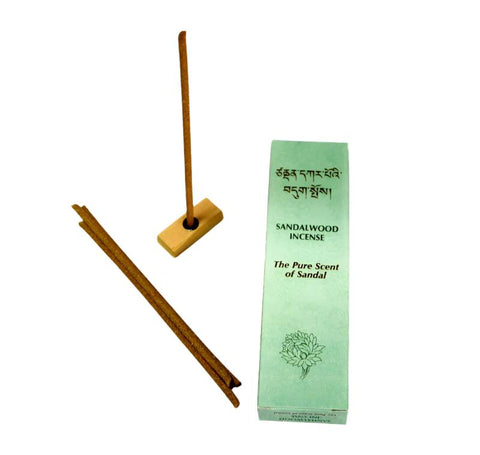 Στικ Tibetan Sandalwood The Pure Scent of Sandal (Σανδαλόξυλο) 20 Στικ & Βάση. Βάρος: 20 g. Χρόνος καύσης για κάθε στικ 65 λεπτά. - mykarma.gr