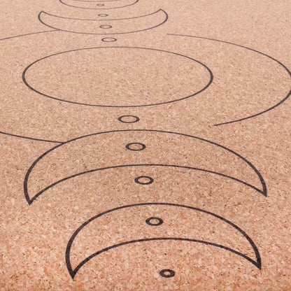 Bodhi Cork Mat Luna | Φυσικό στρωμα απο Φελλό Luna .Διαστασεις 185 cm x 66 cm x 4 mm. - mykarma.gr