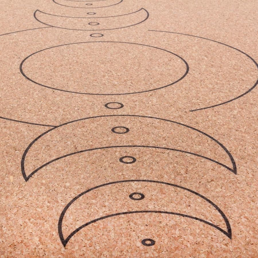 Bodhi Cork Mat Luna | Φυσικό στρωμα απο Φελλό Luna .Διαστασεις 185 cm x 66 cm x 4 mm. - mykarma.gr