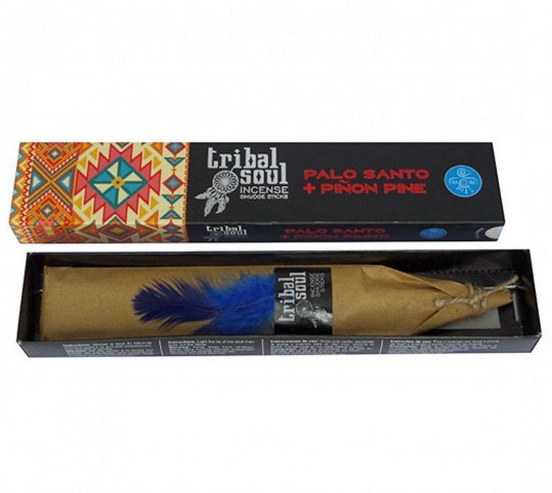 Αρωματικά Στικ Tribal Soul - Palo Santo+Pinon Pine - Πάλο Σάντο+Πεύκο  15 γρ - mykarma.gr