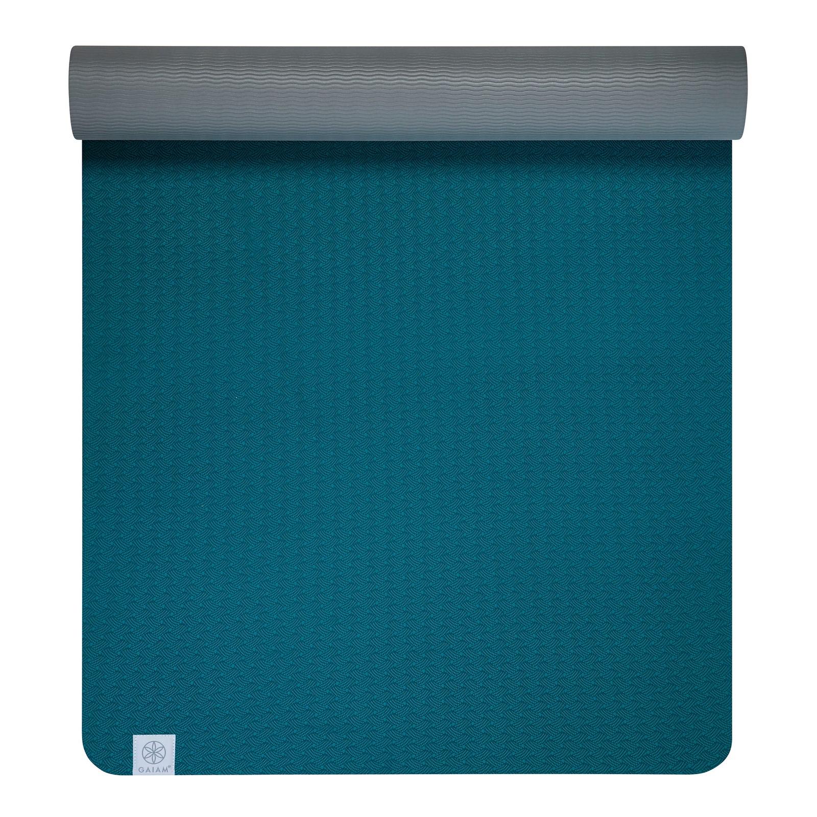 Gaiam Performance Yoga Mat - Στρώμα TPE - Lake Διαστάσεις: Μήκος: 173 εκ Πλάτος: 61 εκ Πάχος: 6 mm - mykarma.gr