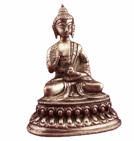 Amogasiddhi Βούδα - μικρο αγαλματίδιο  Βάρος: 330 g. Διαστάσεις: 10 εκ - mykarma.gr