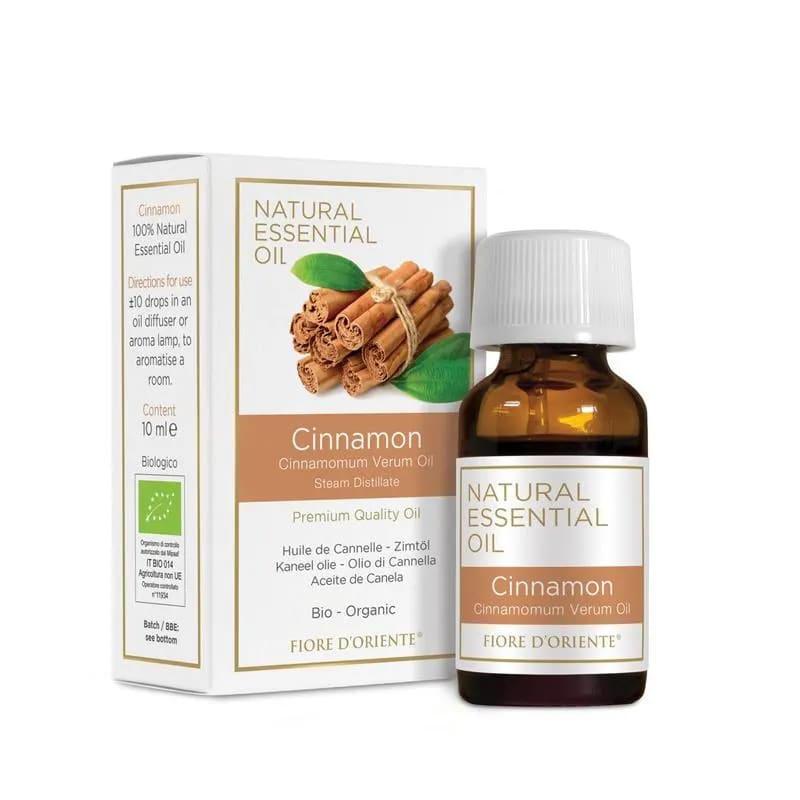 Βιολογικό Αιθέριο Έλαιο Κανέλλα (Cinnamon) Organic Essential Oil  10ml - mykarma.gr