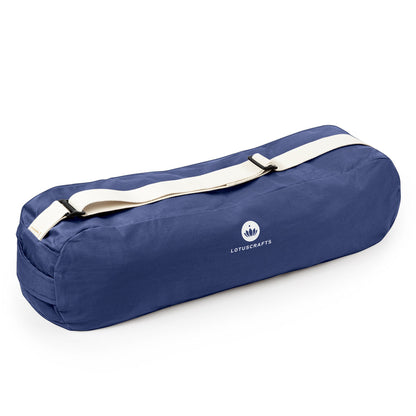 Lotuscrafts Yoga Bag Pune - Τσάντα Μεταφοράς για στρώμα Yoga  με φερμουάρ - οργανικό βαμβάκι - ποικιλία χρωμάτων. Διαστάσεις 72cm x 18cm x 15cm - mykarma.gr