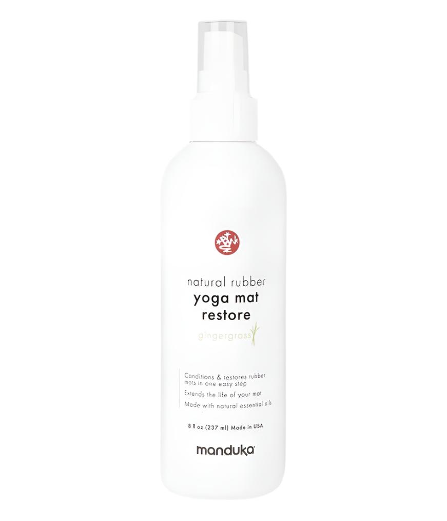 Manduka - Νatural rubber yoga mat restore - σπρέι για ανανέωση στρώματος γιόγκα -  Gingergrass   227ml. - mykarma.gr