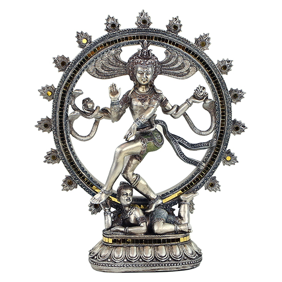 Shiva Nataraj - "Άρχοντας του χορού"  Βάρος: 1280 g. Διαστάσεις: 30 × 11 × 34 cm - mykarma.gr