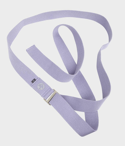 Manduka Ιμάντας - AligN Yoga Strap - Lavender  244cm x 4,5cm - mykarma.gr