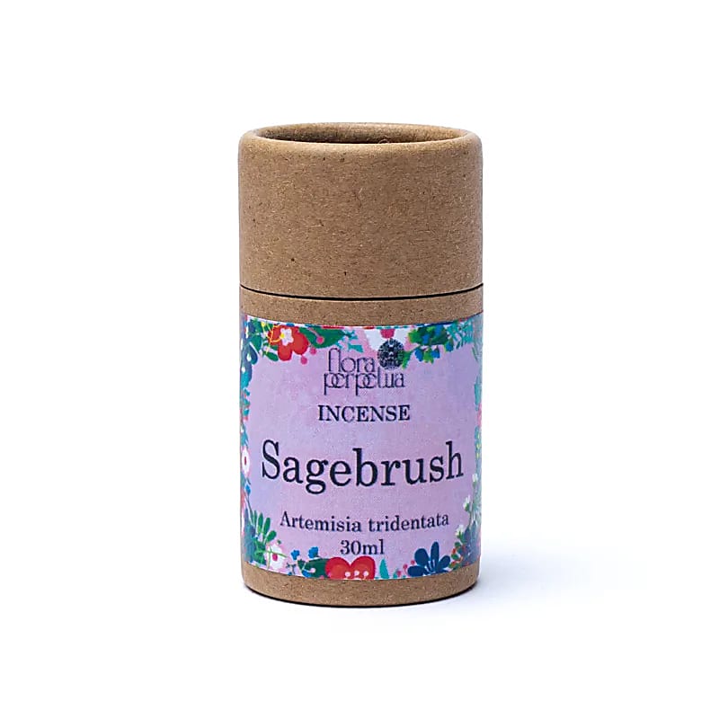 Αρωματικό φυσικό φυτικό θυμίαμα Φασκόμηλο/Sagebrush (Artemisia tridentata).Βάρος βοτάνου 8 g.(Μπουκαλάκι 30ml) - mykarma.gr