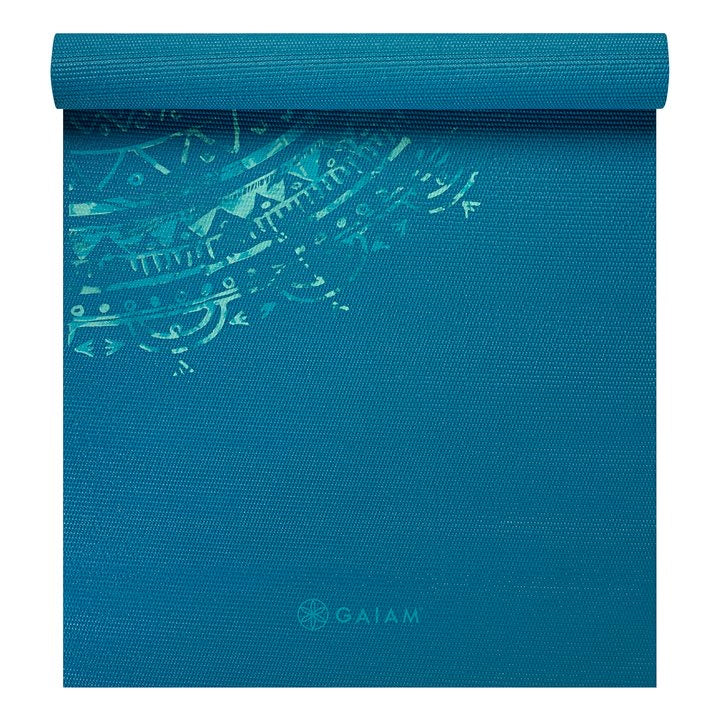 Gaiam  Στρώμα Yoga Jade Mandala.Διαστάσεις: Μήκος: 173 εκ Πλάτος: 61 εκ Πάχος: 4 mm - mykarma.gr