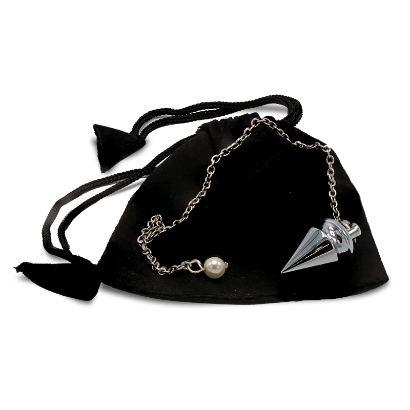 Εκκρεμές (Pendulum) ορείχαλκου επιχρωμιωμένος - 14 g  3 cm - mykarma.gr