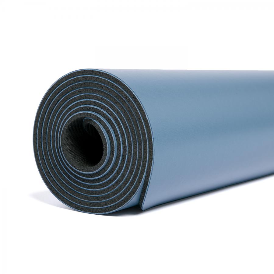Bodhi - Στρώμα Yoga από φυσικό καουτσούκ & PU  με Tribalign - blue  185 x 66 cm, 4 mm  2,5 kg - mykarma.gr