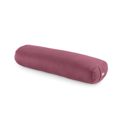 Lotuscrafts Restorative S μαξιλάρι Bolster - Aubergine - κάλυμμα απο οργανικό βαμβάκι & γέμιση Καποκ μαλλί. Διαστάσεις: 72 × 20 x 15 cm Βάρος: 0,9 kg - mykarma.gr