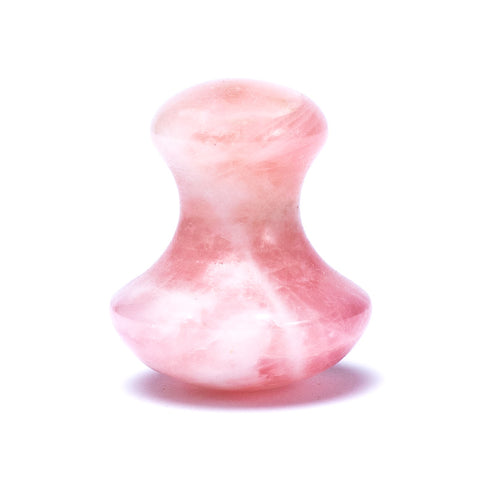 Rose Quartz Mushroom Massager - Ροζ Χαλαζίας μανιτάρι για μασάζ. Διαστάσεις: 4 x 3,5 εκ. - mykarma.gr
