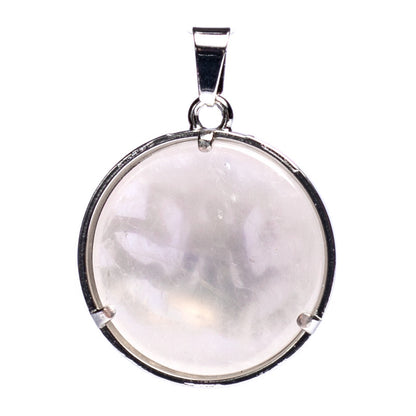 Μενταγιόν «Meditation Lotus» με Ροζ Χαλαζία (Rose Quartz).Διαστάσεις: 3 cm - mykarma.gr