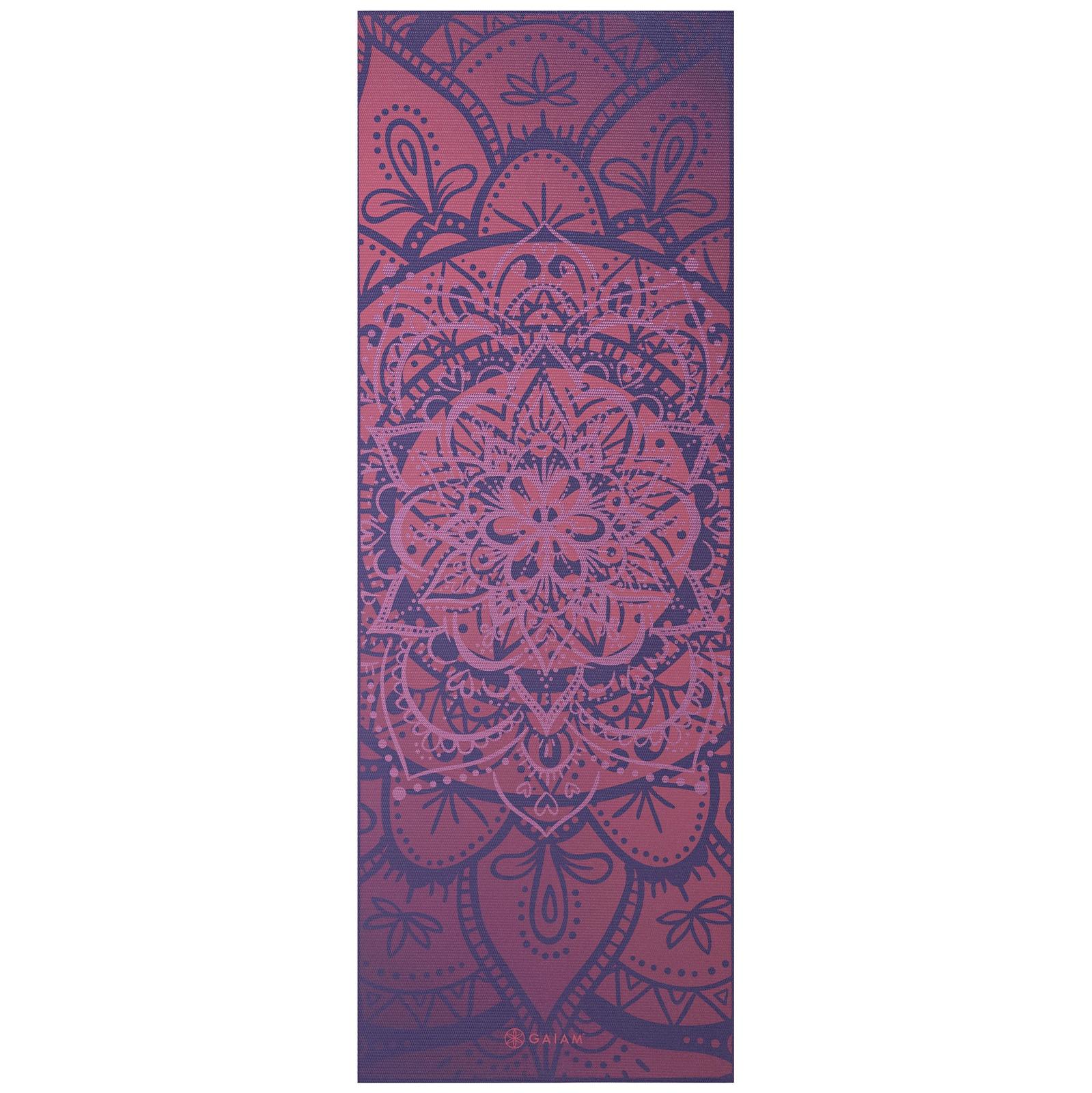 Gaiam Premium Στρώμα Yoga Athenian Rose . Διαστάσεις: Μήκος: 173 εκ Πλάτος: 61 εκ Πάχος: 6 mm - mykarma.gr