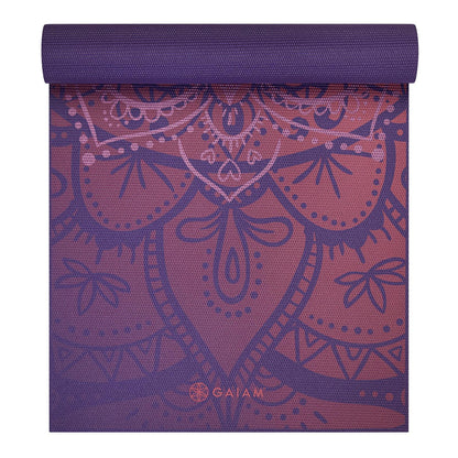 Gaiam Premium Στρώμα Yoga Athenian Rose . Διαστάσεις: Μήκος: 173 εκ Πλάτος: 61 εκ Πάχος: 6 mm - mykarma.gr
