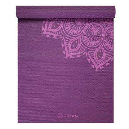 Gaiam Premium Στρώμα Yoga Purple Mandala.Διαστάσεις: Μήκος: 173 εκ Πλάτος: 61 εκ Πάχος: 6 mm - mykarma.gr