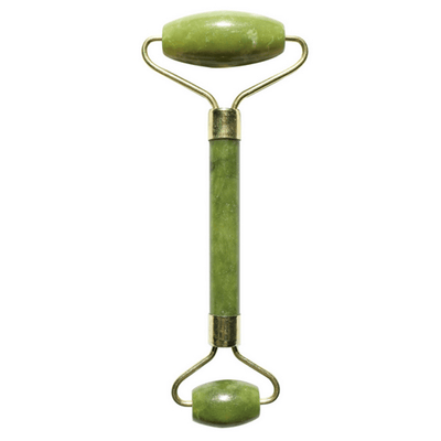 Jade Massage Roller - Νεφρίτης κύλινδροι για μασάζ προσώπου. Διαστάσεις: 14 εκ.Βάρος: 70 γρ - mykarma.gr