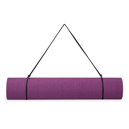 Gaiam Essentials Στρώμα Yoga Purple + Ιμάντας Μεταφοράς Δώρο. Διαστάσεις: Μήκος: 173 εκ Πλάτος: 61 εκ Πάχος: 6 mm - mykarma.gr