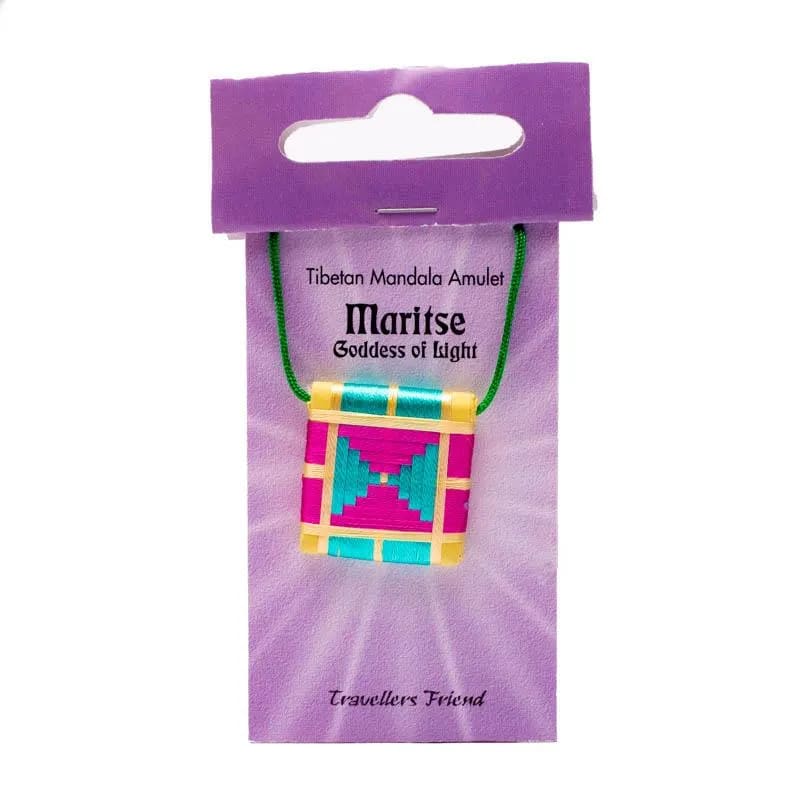 Mandala Talisman Φυλαχτό μενταγιόν Maritse - Φίλος του ταξιδιώτη (Traveller's Friend).Διαστάσεις: 2,5 × 2,5 εκ (Ενδέχεται το χρώμα να διαφέρει από τη φωτογραφία) - mykarma.gr