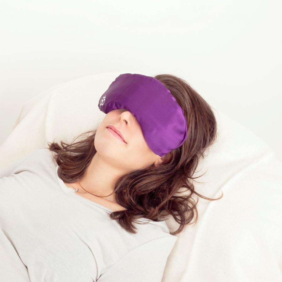 Bodhi Eye Pillow Ohm - Mαξιλαράκι για τα Μάτια από μετάξι & οργανικό βαμβάκι με Λιναρόσπορο & Λεβάντα - ποικιλία χρωμάτων.Μέγεθος: 24 εκ. x 11 εκ. - mykarma.gr