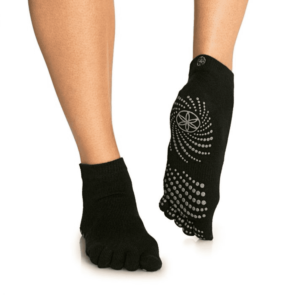 Gaiam Full Toe Grippy Socks | Αντιολισθητικές κάλτσες με κλειστά δάκτυλα. - mykarma.gr